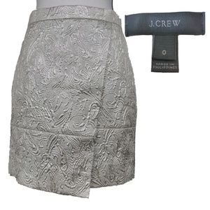 J. Crew Size 0 Cream Skirt